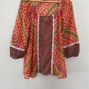 Boho style shirt